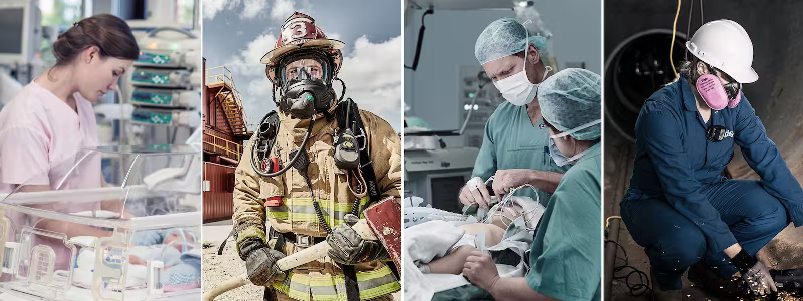 draeger landing page